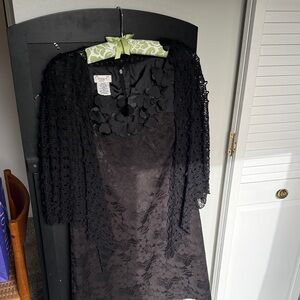 Maggy London Black Lace Dress